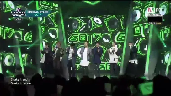 [PERF] 150319 GOT7 - Bounce @ M!Countdown (Special Stage)