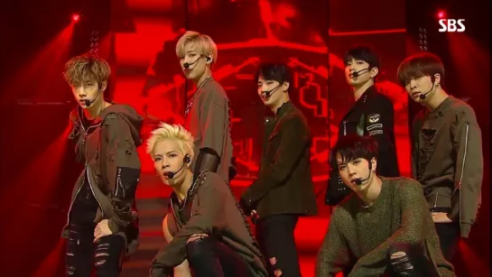 [PERF] 161016 GOT7 - Hard Carry @ SBS «Inkigayo».