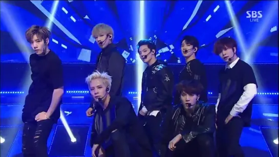 [PERF] 161009 GOT7 - Hard Carry @ SBS «Inkigayo».