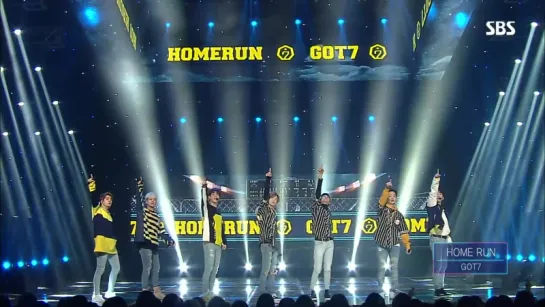 [PERF] 160424 GOT7 - Home Run @ SBS «Inkigayo».