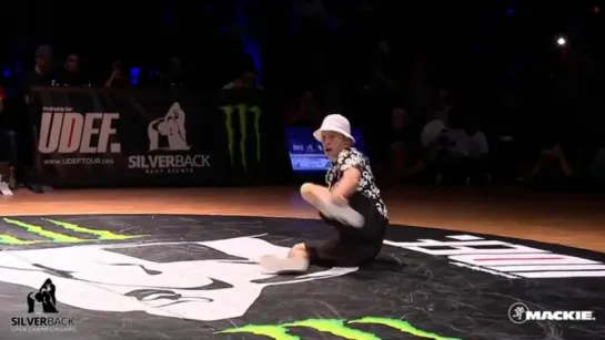 Cheerito vs Victor  18 Bboys  SILVERBACK 2015