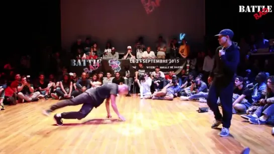 BATTLE BAD 2015 - CHAKAL vs SHANE - BBOYING QUARTER FINAL