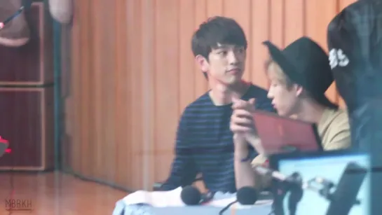 [FANCAM:RADIO] 150806 GOT7 @ Cultwo Show. (Junior focus)