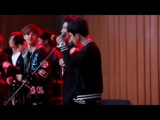 [FANCAM:RADIO] 140213 GOT7 - Follow Me (Jr. Focus) @ Cultwo Show