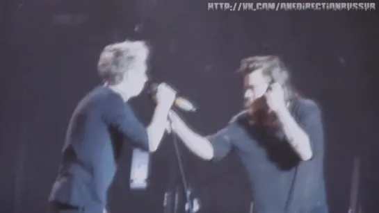 'things got a little tense in here...' Harry on Narry - OTRA [RUS SUB]