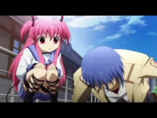 AMV Ангельские ритмы ( Angel Beats )  Прикол по аниме