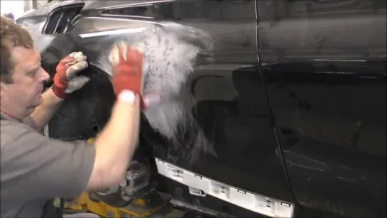 BMW 2. The quarter panel repair. Ремонт заднего крыла