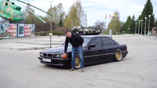 BMW E38 за миллион на пневме. Anton Avtoman