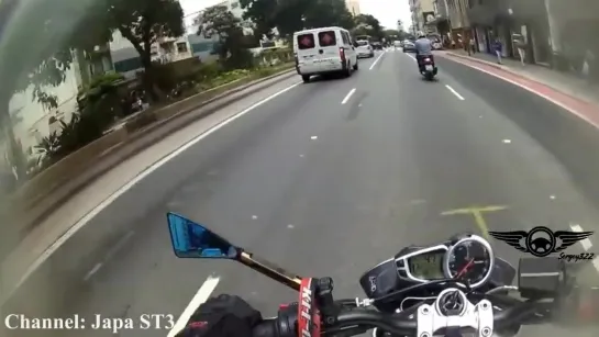 Regular Police Traffic Stop in Brazil. COPS vs POLICE