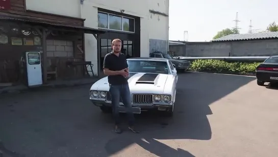 7,5 литра и 400 сил на механике! Легендарный маслкар Oldsmobile 442 1970 года (история  и тест