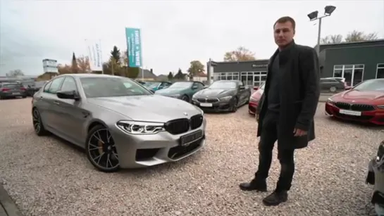 BMW M5 Competition 625 л.с. 109.000€ ___ Покупаем машину с пробегом 9.000 км