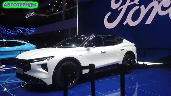 Новый купе-кроссовер Ford EVOS (2022) показали в Китае