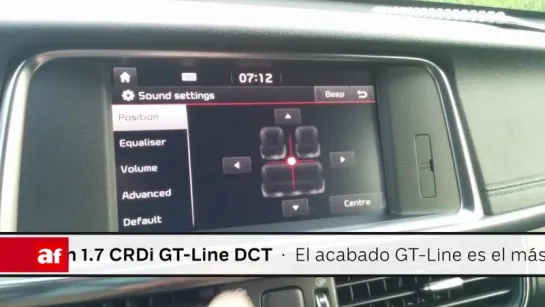 Prueba del KIA Optima GT Line SW en español