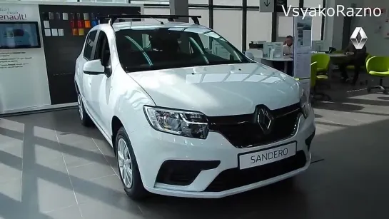 RENAULT SANDERO Life МТ опций нет , но вы держитесь . за что просят такие большие деньги   обзор