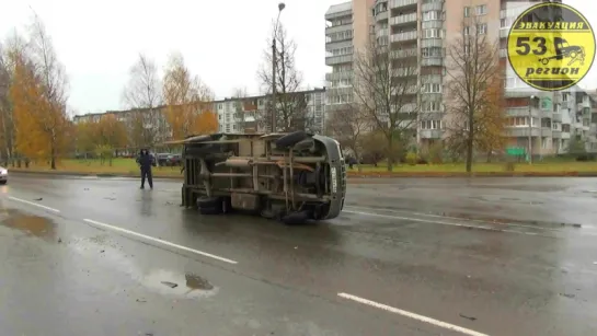 ДТП Газель и Калина 28 10 2016