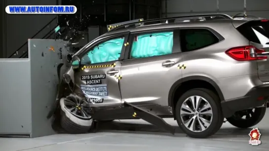 Краш тест новинки Subaru Ascent 2019