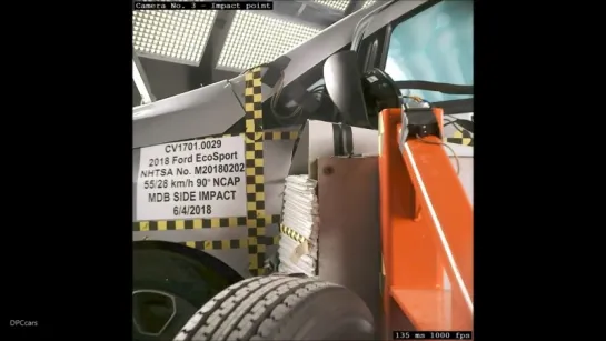 2018 Ford Ecosport SUV Side Crash Test  Rating