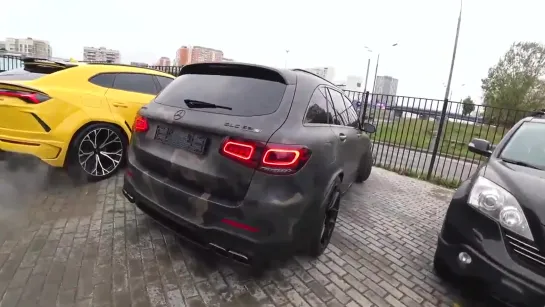 1000 GLC 63 vs URUS 900 - КТО КОГО AMG vs LAMBO BMW X5M F95. Mercedes-Benz. LAMBORGHINI. Тест.