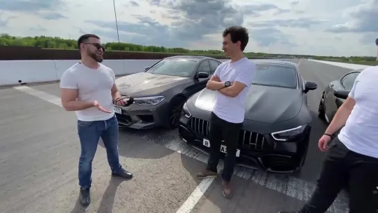 BMW M8 vs AMG GT 63 S vs M5 Comp. ГОНКА ГОДА! Кто кого Тест-драйв. Mercedes-Benz GranCoupe. MPOWER