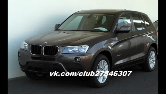 Тест Драйв  BMW X3