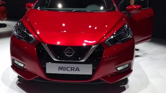 Парижский автосалон Nissan Micra 2017 (live)