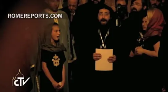 Musical Aramaic rendition of the Our Father that moved the pope in Georgia