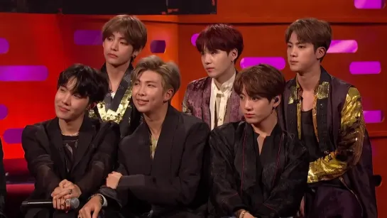 [SHOW] 181012 BTS Explain The Meaning Behind Their Name @ The Graham Norton Show