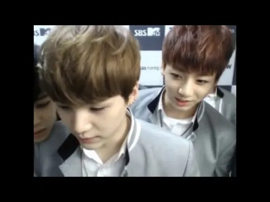 [SHOW] 140218 BTS Chatting @ THE SHOW