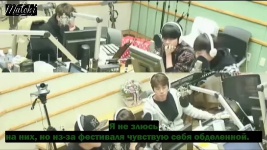 [RUS SUB] 151229  KISS THE RADIO - B.A.P'S  DAEHYUN & YOUNGJAE  (CUT)