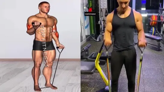 Best resistance band workout 🔥 Full Body 🔥 12 The perfict resistance bands workout 2021