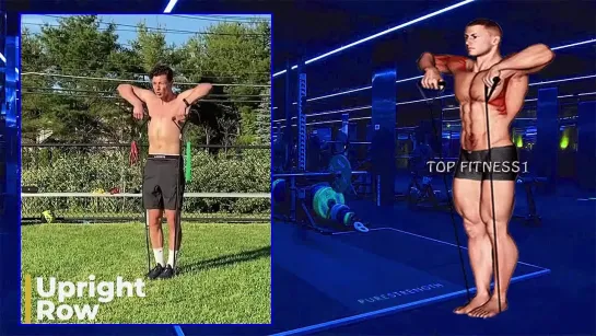 Best Resistance band workout A full body 🔥 7 Effective Exercises