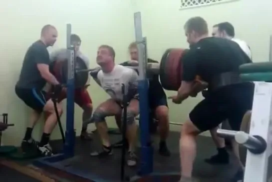 RAW Squat 400 kg (100 w.c.) Konstantin Pozdeev!