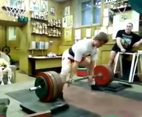 Deadlift 430 kg (100 w.c.) Konstantin Pozdeev