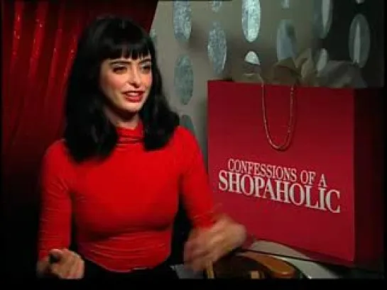 Krysten Ritter interview for Confessions of a Shopaholic