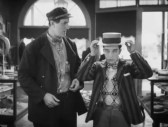 1928 Пароходный Билл-младший  Steamboat Bill, Jr. [BDRip 720p]