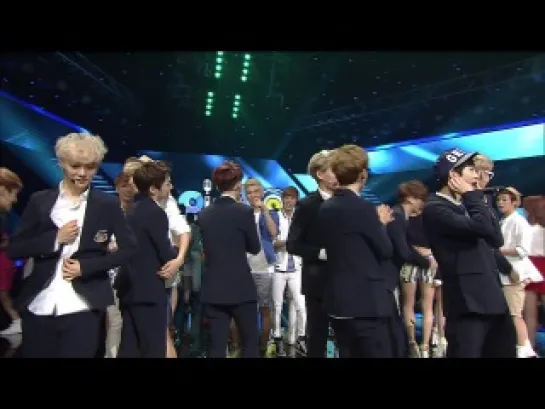 130818 Ending + EXO's #Growl2ndWin @ SBS Inkigayo