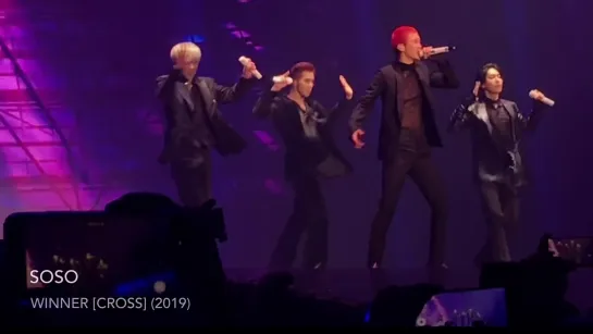 WINNER - OMG + SOSO + DRESS UP + FLAMENCO + WIND (26.10.2019 WINNER "CROSS" TOUR IN SEOUL)