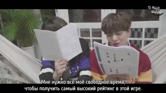 [RUS.SUB] [LIVE ONEUS] Закадровые съёмки с рекламы для SPAO с Рейвеном и Сохо