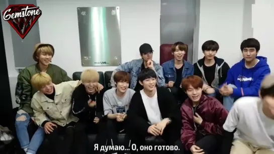 [RUS. SUB.] 180427 Sparkling piece – эстафета трансляций #10 (RBW BOYZ + MAS)