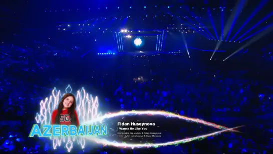 Fidan Huseynova - I Wanna Be Like You - LIVE - Azerbaijan  - Junior Eurovision 2018