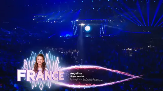 Angélina - Jamais Sans Toi - LIVE - France  - Junior Eurovision 2018