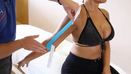 How to treat Shoulder and Biceps Pain using Kinesiology Taping techniques