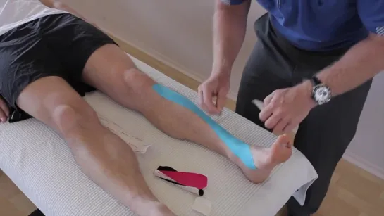 How to treat Anterior Shin Splints with Kinesiology taping