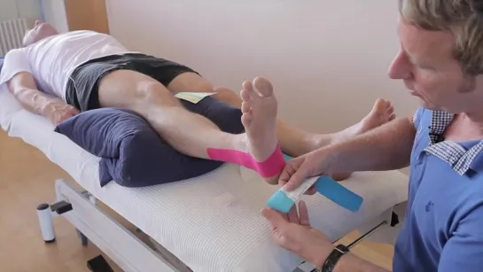 How to Apply kinesiology Tape for an Ankle Inversion Sprain