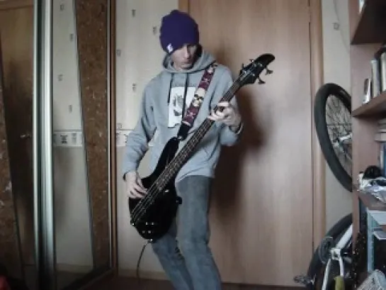 Sum 41 Screaming Bloody Murder bass cover