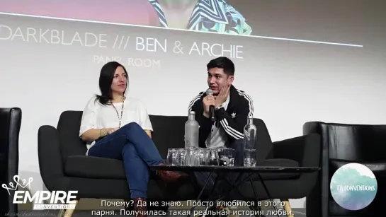 Archie Renaux talks about Alina, Malina and shooting Shadow and Bone [rus sub]