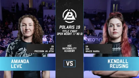 Amanda Leve vs Kendall Reusing - Polaris 19