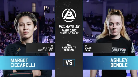 Margot Ciccarelli vs Ashley Bendle - Polaris 19