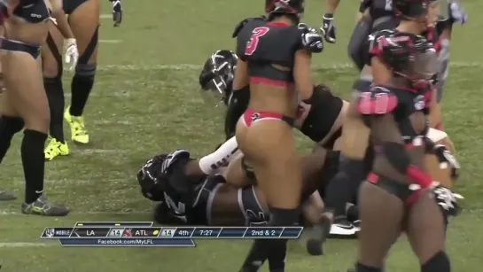 Hottest Womens Football League Adrian Purnell LFL Football - Highlights