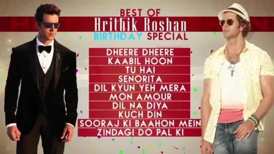 Best Of Hrithik Roshan - Birthday Special - Video